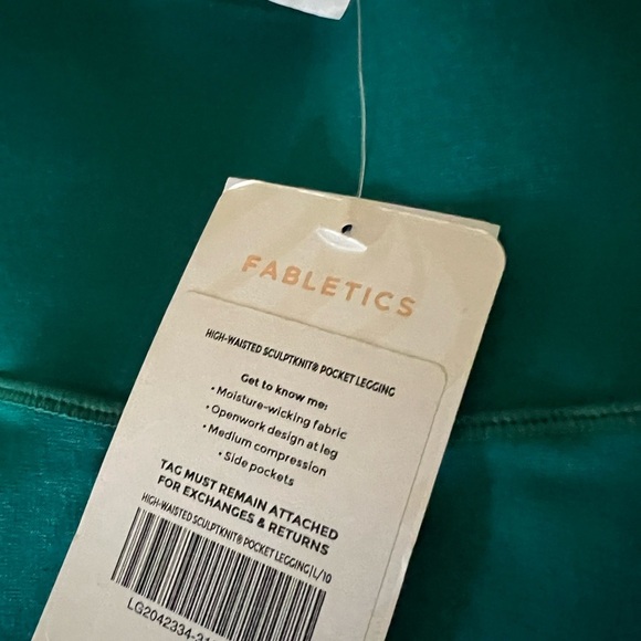 Womens BNWT Fabletics Leggings Large - Picture 5 of 6